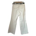 Anthropologie Maeve ‘70s Flare Coastal Granddaughter Preppy Pants In Ivory 12 Photo 5