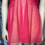 Victoria's Secret Victoria’s Secret Women’s Red Lace Chemise size L Photo 5