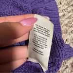 Aritzia  Wilfred Corteta Lightweight Mock Neck Sweater Purple- Size Medium Photo 10