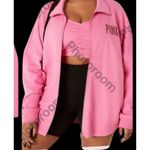 PINK - Victoria's Secret Victoria’s Secret PINK full zip sweatshirt Color Pink, Size XS, NWT Photo 2