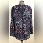 Cooper and Ella Womens Semi Sheer Loose Smock Blouse Top Frill On 3/4 Sleeve Photo 1