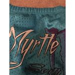 Exist  Women's Juniors Mesh Mini Shorts MYRTLE BEACH South Carolina Size L Blue Photo 8