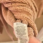 Aerie Chenille Belted Longline Cardigan Burnt Orange Tan Medium Photo 4