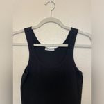 James Perse  Women’s Long Black Sleeveless Cotton‎ Tank Top Size M Photo 7