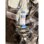 Bleu Rod Beattie New. snake print plunge swimsuit. Size 6. Retails $119 Photo 7