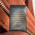 House of Harlow 1960 Gina Satin Bomber Jacket in Copper S Orange Photo 4