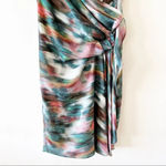 Rachel Rachel Roy Watercolor Print Dress Size Small Spring Wedding Guest Party Green Photo 7