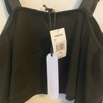 Waisted buckle crop top Black Size undefined Photo 7