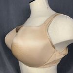 Serenada Bra Size 50D Molded Lined Full Coverage Beige Comfort Straps Underwire Photo 2