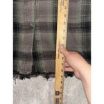 Free People ‎ We the Free Anneli Plaid Shirt Jacket S Purple Green  Oversized EUC Photo 7