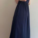 Navy Blue Maxi Dress Size M Photo 1