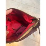 Dooney & Bourke  Small East West Slouch Suede Shoulder Bag Camel Brown Photo 6