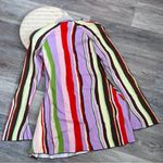 Free People Arthur skins flared tunic multi color striped women’s size 8 Photo 7