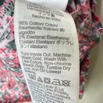 J.Crew Cotton-Blend Poplin Ruffle Floral Long Sleeve Top XL Button Cuff Stretchy Photo 6