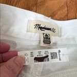 Madewell ‎ Petite Low-Slung Baggy Jeans Pure White size 26p NWT Photo 8