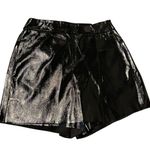 ZARA  Vinyl Effect Skort size Xs new Photo 2