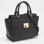 Michael Kors  black leather satchel bag Photo 1