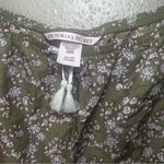 Victoria's Secret Victoria secret green floral draw string pajama shorts Photo 2