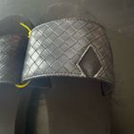 Volcom NWOT--NOT SO SIMPLE-BLACK PLATFORM SLIDES-SIZE 8 Photo 4