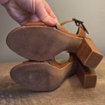 Crown Vintage Tan High Heel Sandals Size 6.5M Brown Photo 10