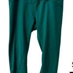 The North Face Teal Cropped Leggings Photo 0