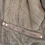 Anthropologie Sandie Quilted Floral Green Bomber Jacket Womens Sz S (4/6) Floral Photo 6