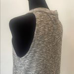 Topshop Gray Sleeveless Tank Top with Racerback Design Photo 1
