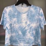 SheIn Tie Dye Crop Top Photo 0