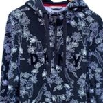 DKNY Tiger All Over Print Hoodie Y2K Pullover Photo 2