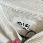 Rolla's  X SOFIA RICHIE - EDITORIAL SLOUCH SWEATER IN SALT Photo 4