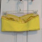 Women's It's Now Cool Bikini Top, S, Yellow & Red Photo 1