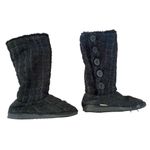 Mukluk Sweater Boots Faux Fur Winter Slippers Gray Size 6 Photo 1