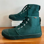 BANGS Green Canvas High Top Sneakers Shoes Women Size 6 Men’s Size 4.5 Photo 0