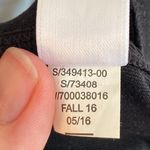 Athleta  Ponte Luxe Legging Black‎ Faux Leather Moto Zip Size Large Photo 11