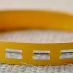 Beautiful Rare Vintage Bangle from W. Germany From the 1960’s set of two. Gold Photo 2