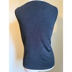 SwEATERWORKS Black Floral Applique Tank Top L boho whimsigothfiry Y2K pink Size L Photo 2