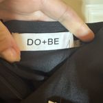 DO+BE  NWT One Shoulder‎ Mini Black Dress Puff Sleeve, L Photo 7