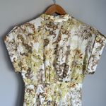 ALEMAIS linen floral mini dress 8 Green Photo 7