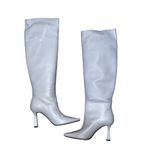 NEW NWOB Wandler Lina Genuine Leather Boots Gray Size 6 Photo 3