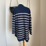 Jenni Kayne  Yak Striped Sweater Coat Cardigan, Size XS Photo 1