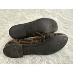 Fendi Zucca FF Logo Canvas Ballet Flats. Shoes 37 Photo 6