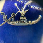 VTG Made In Germany Sterling Silver Charm Gondola Venetian 925 Photo 3