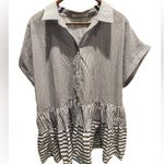 Mustard Seed  striped short sleeved dress size medium Photo 0