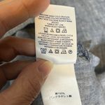 Linen Chambray Oversized Top Lands' End 2X Relaxed Minimal Comfort Blue Size undefined Photo 7