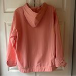 Juicy Couture NWOT  Peach Ripstop Oversized Wind Hoodie Jacket Size Large Pockets Photo 7