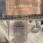 Everlane Womens Cheeky Jean Jeans Blue Denim 5 Pocket Cotton Blend 30 Ankle Photo 9