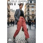 Francesca's  size small wide leg pants Photo 2