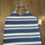 Universal Threads NWT Navy and White Striped tank top sz L Photo 0