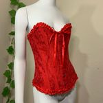 Corset Red Festival New Valentine’s Festival Sexy Size undefined Photo 8