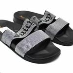 Juicy Couture Winx Women's Slide Sandals in Black Size 8 MSRP $40 Photo 0